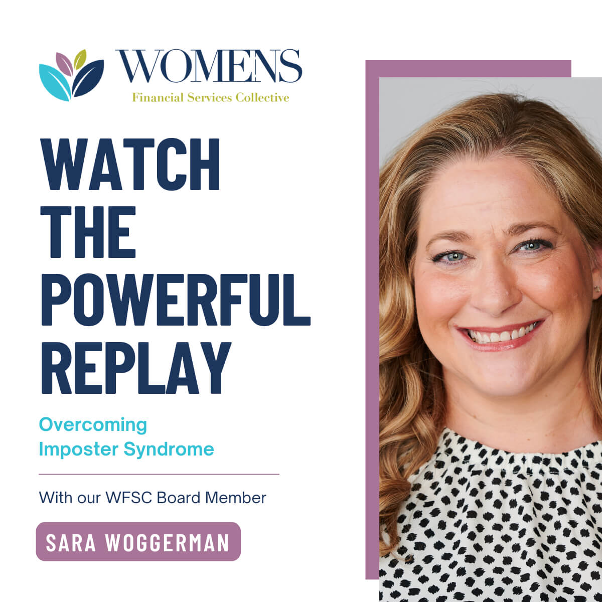 Sara Woggerman Overcoming Imposter Syndrome